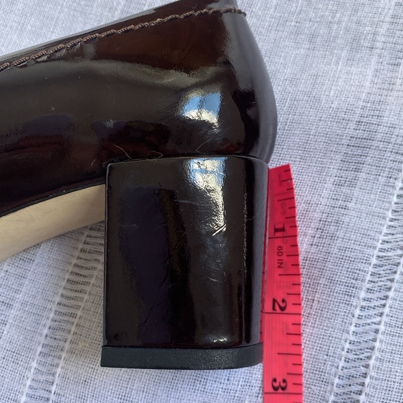 Ditto by Vaneli chocolate brown pumps block heels. - Picture 11 of 12